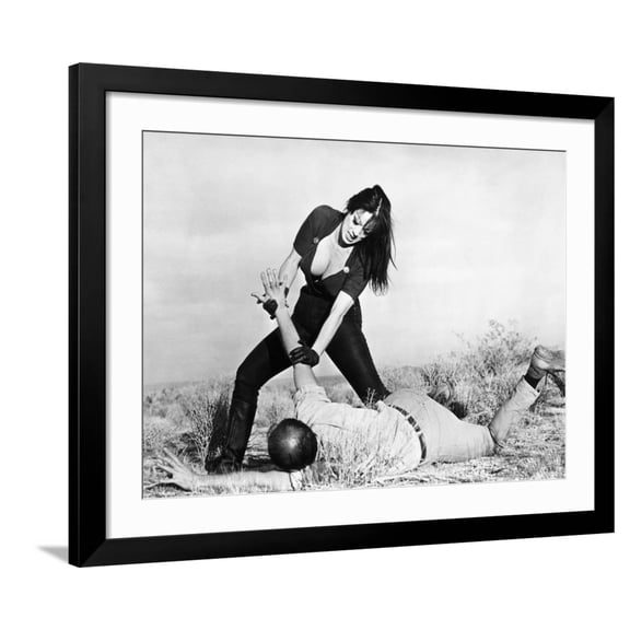 Art.com Faster, Pussycat! Kill! Kill!, Tura Satana, Paul Trinka, 1965 Photo, Black Frame Wall Art, 40" x 32"