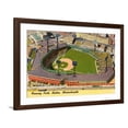 thumbnail image 1 of Art.com Fenway Park, Boston Art Print, Brown Frame Wall Art, 44" x 32", 1 of 5