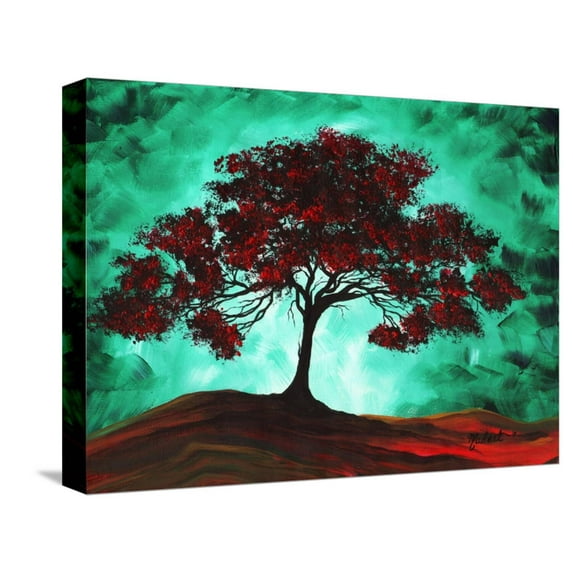 Art.com Fire Passion Stretched Canvas Print Wall Art by Megan Aroon Duncanson, 16" x 12"