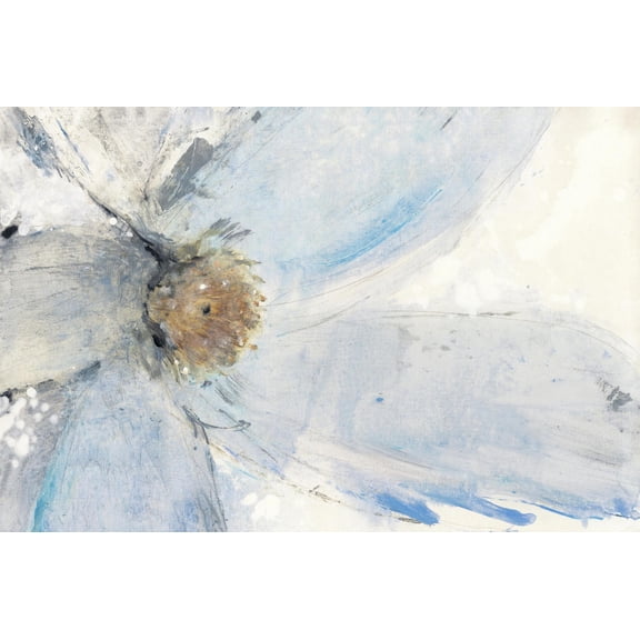 Art.com Floral Blue II Art Print by Tim O'toole, 18" x 12"