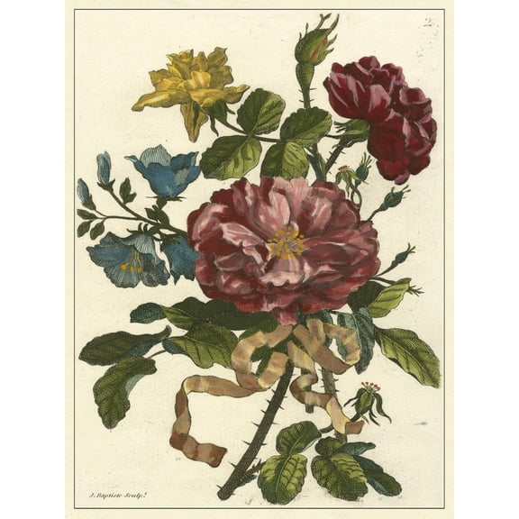 Art.com Floral Posy II Art Print by Giovanni Ferrari, 18" x 24"