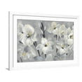 thumbnail image 1 of Art.com Flowers On Gray Art Print by Silvia Vassileva, White Frame Wall Art, 44" x 32", 1 of 5