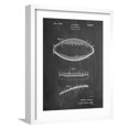 thumbnail image 1 of Art.com Football Game Ball Patent Art Print by Cole Borders, White Frame Wall Art, 17" x 21", 1 of 5