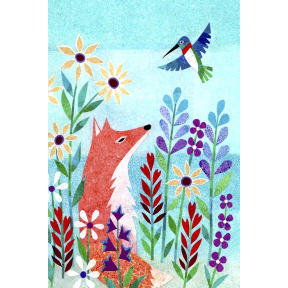 Art.com Forest Creatures IV Art Print by Kim Conway, 12" x 18"