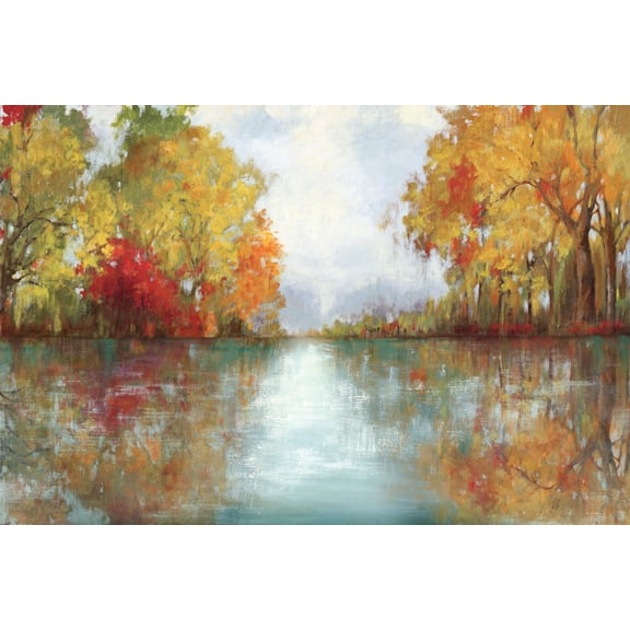 Art.com Forest Reflection Art Print by Andrew Michaels, 18" x 12"