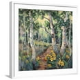 thumbnail image 1 of Art.com Four Seasons Aspens II Art Print by Nanette Oleson, White Frame Wall Art, 29" x 29", 1 of 1