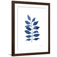 thumbnail image 1 of Art.com Fresh and Blue IV Art Print by Farida Zaman, Brown Frame Wall Art, 32" x 40", 1 of 5