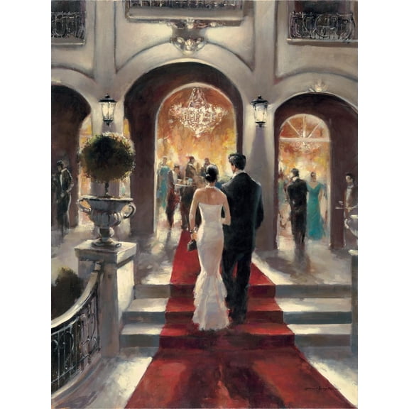 Art.com Gala Opening Art Print by Brent Heighton, 12" x 16"