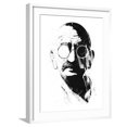 thumbnail image 1 of Art.com Gandhi Art Print by Alex Cherry, White Frame Wall Art, 23" x 29", 1 of 5