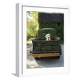 thumbnail image 1 of Art.com Get Out of Dodge Hunter Green Art Print, White Frame Wall Art, 17" x 21", 1 of 5