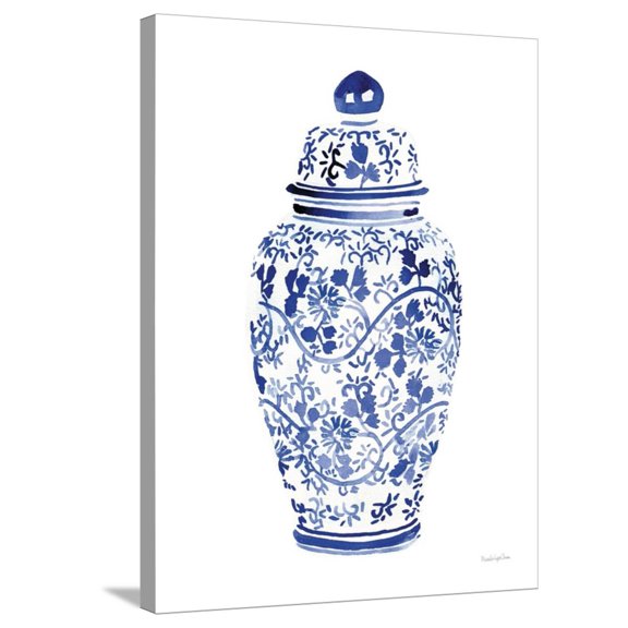 Art.com Ginger Jar I Stretched Canvas Print Wall Art by Mercedes Lopez Charro, 24" x 32"