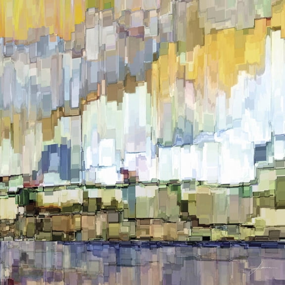 Art.com Glacier Bay I Art Print by James Burghardt, 16" x 16"