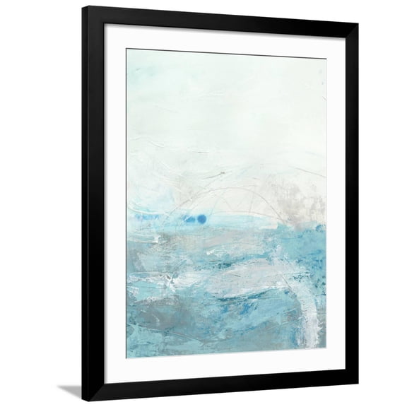 Art.com Glass Sea II Art Print by June Vess, Black Frame Wall Art, 32" x 40"