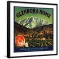 thumbnail image 1 of Art.com Glendora Home Brand - Glendora, California - Citrus Crate Label Art Print by Lantern Press, Black Frame Wall Art, 29" x 29", 1 of 5