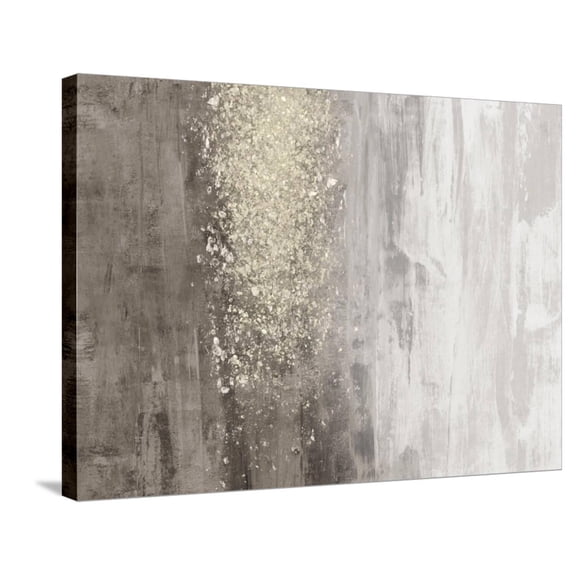 Art.com Glitter Rain II Stretched Canvas Print Wall Art, 32" x 24"