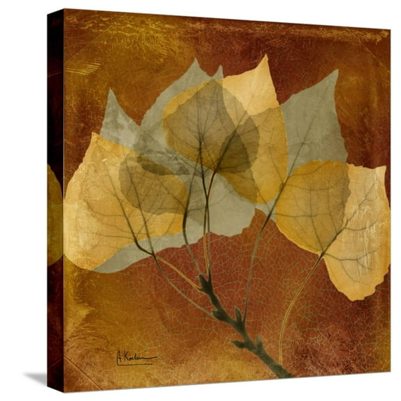 Art.com Golden Aspen Stretched Canvas Print Wall Art by Albert Koetsier, 16" x 16"