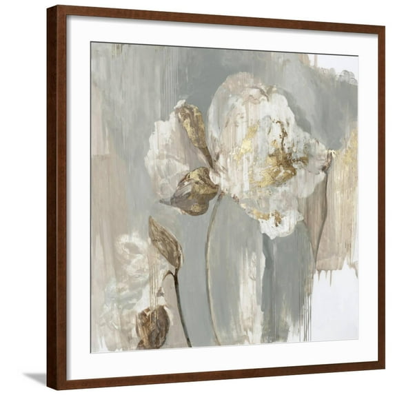 Art.com Golden Tulip Art Print by PI Studio, Brown Frame Wall Art, 29" x 29"