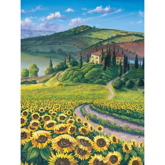 Art.com Golden Tuscana Art Print by Scott Westmoreland, 12" x 16"
