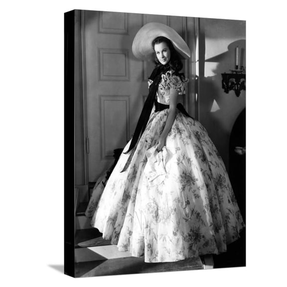 Art.com Gone with the Wind, Vivien Leigh, 1939 Stretched Canvas Print Wall Art, 12" x 16"