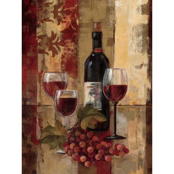 Art.com Graffiti and Wine II Art Print, 12" x 16"