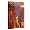 thumbnail image 1 of Art.com Grand Canyon National Park - Bighorn Sheep on Point Stretched Canvas Print Wall Art by Lantern Press, 12" x 18", 1 of 4