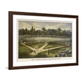thumbnail image 1 of Art.com Grand Match for the Championship at the Elysian Fields Hoboken New Jersey Photographic Print by Currier & Ives, Brown Frame Wall Art, 44" x 32", 1 of 4