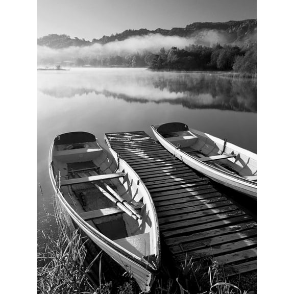 Art.com Grasmere, Lake District, Cumbria, England Photographic Print by Peter Adams, 24" x 32"
