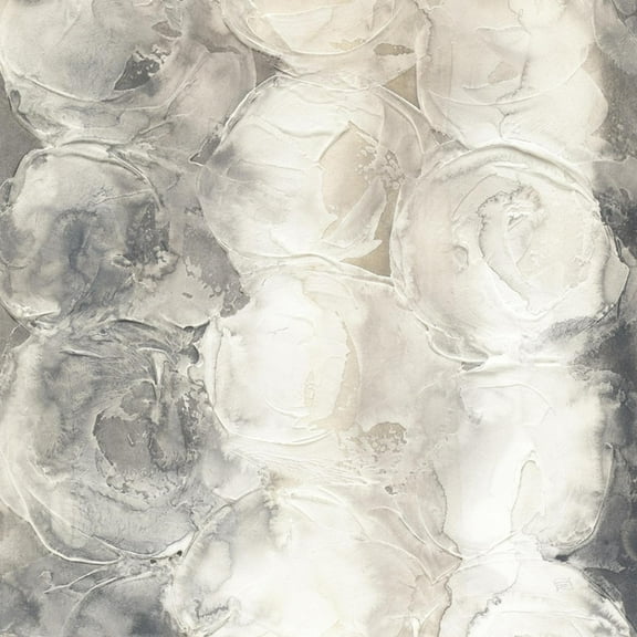 Art.com Gray Circles I Art Print by Chris Paschke, 16" x 16"