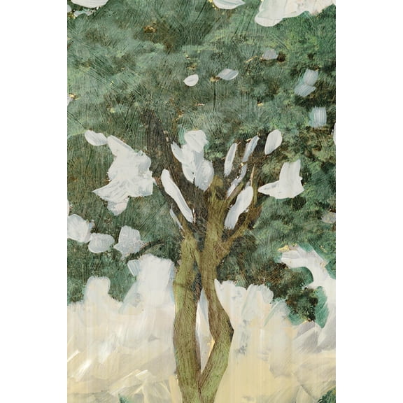 Art.com Green Tree Line III Art Print by PI Studio, 16" x 24"