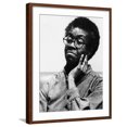 thumbnail image 1 of Art.com Gwendolyn Brooks, American Poet, 1980 Photo, Brown Frame Wall Art, 23" x 29", 1 of 5