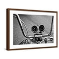thumbnail image 1 of Art.com Harley Davidson Handlebars Photo, Brown Frame Wall Art, 29" x 21", 1 of 5
