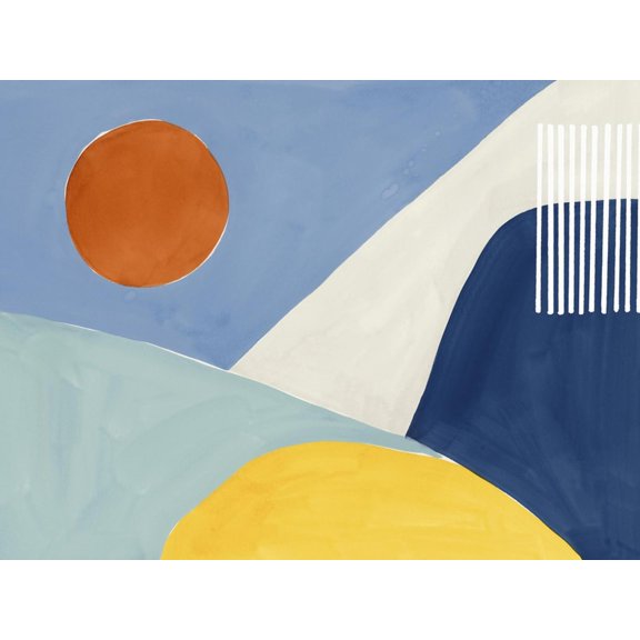 Art.com Harmony Earthy I Art Print by Isabelle Z, 16" x 12"