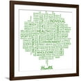 thumbnail image 1 of Art.com Health Premium Giclee Print by Login, Brown Frame Wall Art, 38" x 38", 1 of 5