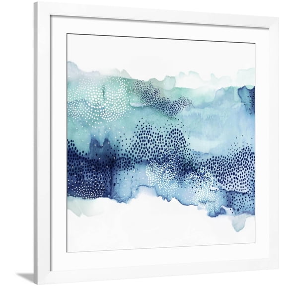 Art.com Hidden in Waves III Art Print by PI Studio, White Frame Wall Art, 38" x 38"