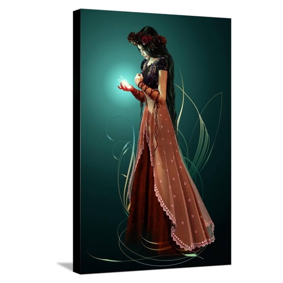 Art.com High Elf Stretched Canvas Print Wall Art by Atelier Sommerland, 16" x 24"
