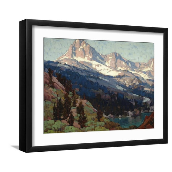 Art.com High Sierra Art Print by Edgar Payne, Black Frame Wall Art, 21" x 17"