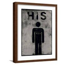 Art.com His Art Print by Norman Wyatt Jr., Brown Frame Wall Art, 17" x 21"