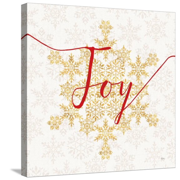 Art.com Holiday Charms IV Stretched Canvas Print Wall Art by Veronique Charron, 24" x 24"