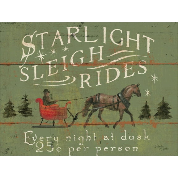 Art.com Holiday Signs II Art Print by Wellington Studio, 24" x 18"