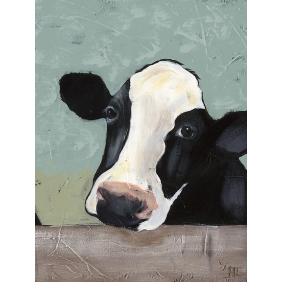 Art.com Holstein Cow III Art Print by Jade Reynolds, 12" x 16"