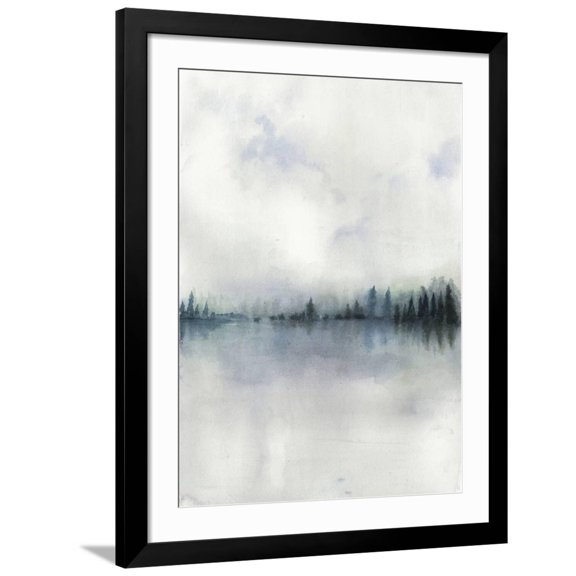 Art.com Horizon Whisper I Art Print by Grace Popp, Black Frame Wall Art, 32" x 40"