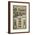 thumbnail image 1 of Art.com Horn and Hardart Automat, New York City Art Print, Brown Frame Wall Art, 17" x 23", 1 of 5