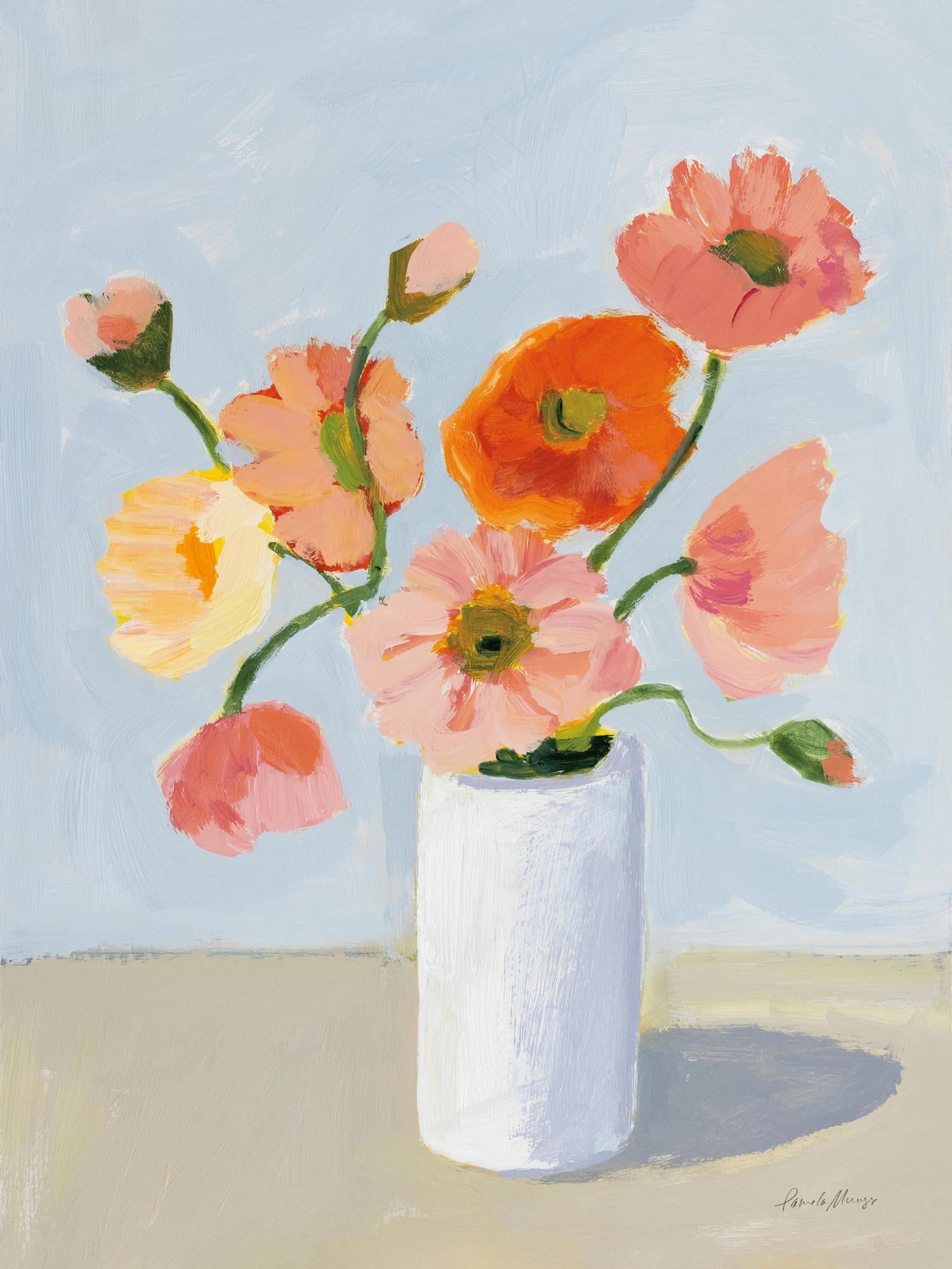 Art.com Iceland Poppies Art Print by Pamela Munger, 18" x 24" - Walmart.com