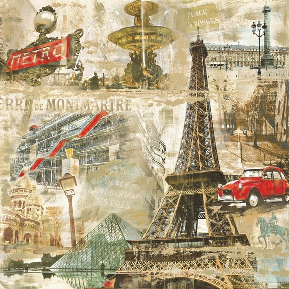 Art.com In Paris Art Print by Tyler Burke, 16" x 16"