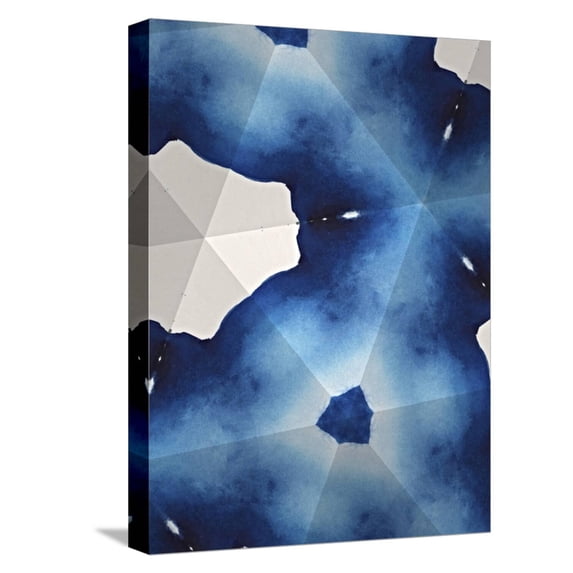 Art.com Indigo Daydream III Stretched Canvas Print Wall Art by Renee W^ Stramel, 12" x 16"