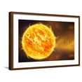 thumbnail image 1 of Art.com Inner Solar System, Artwork Premium Photographic Print by Henning Dalhoff, Brown Frame Wall Art, 29" x 21", 1 of 5