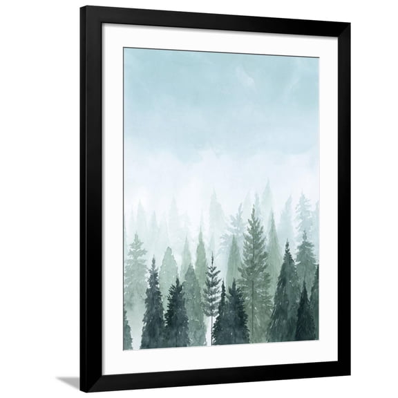 Art.com Into the Trees II Art Print by Grace Popp, Black Frame Wall Art, 32" x 40"