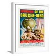 thumbnail image 1 of Art.com Invasion Of The Saucer Men Art Print, White Frame Wall Art, 17" x 21", 1 of 5