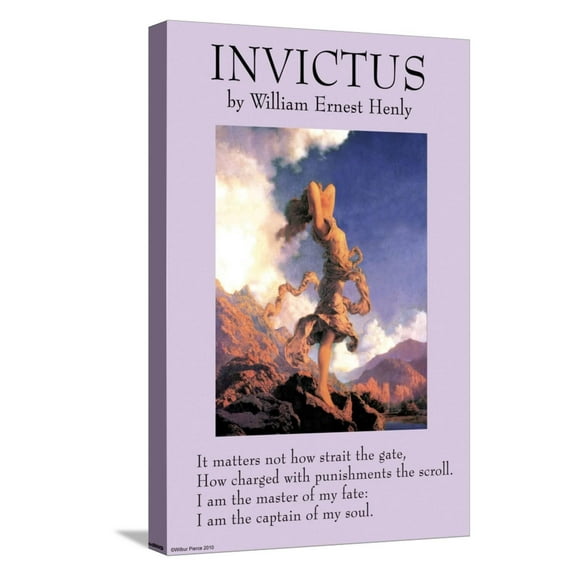 Art.com Invictus Stretched Canvas Print Wall Art, 12" x 18"