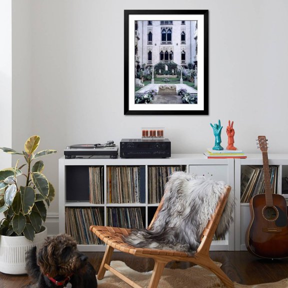 Art.com Isabella Stewart Gardner Museum Photo by Carol Highsmith, Black Frame Wall Art, 32" x 40"